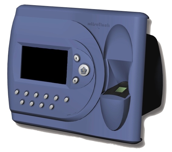 Biometric fingerprint scanner