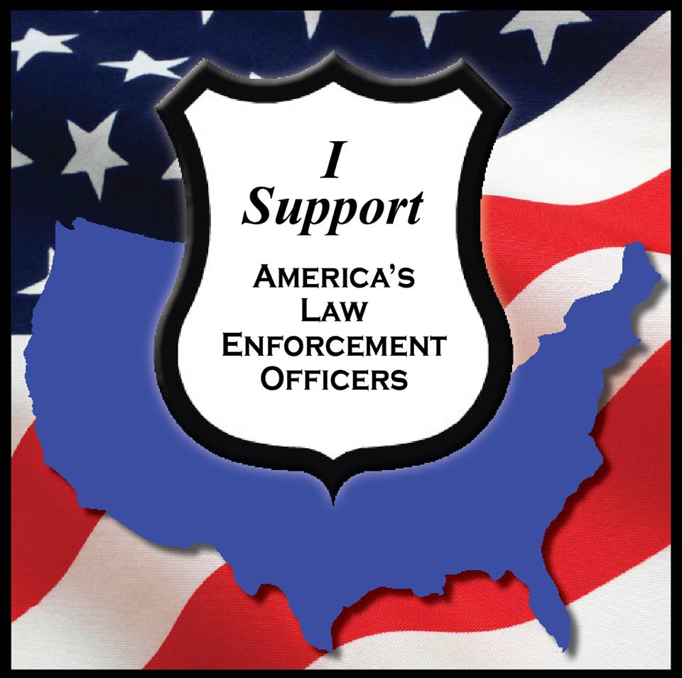 I Support Americas Law Enforcement Officers